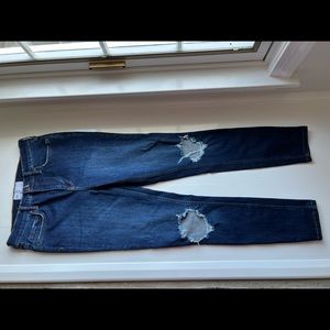 Free people stretchy skinny jeans